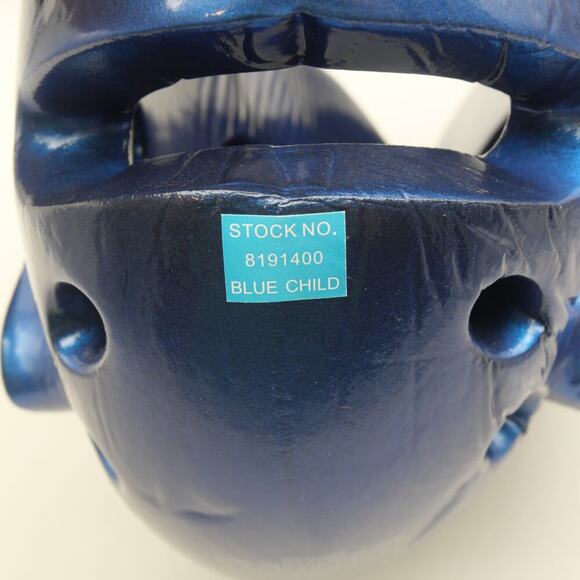 NEW ProForce Lightning Sparring Protective Head Guard Headgear BLUE Child Size - Picture 4 of 6